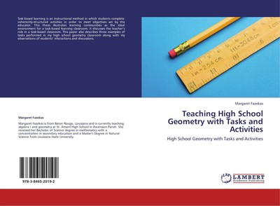 Margaret Fazekas | Teaching High School Geometry with Tasks and Activities