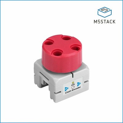 M5Stack Chain-Encoder-Eingabemodul, STM32G031, Drehgeber, Taster, RGB LED, UART,
