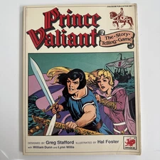 Prince Valiant The Story Telling Game RPG Rule Book 1st Print - Chaosium