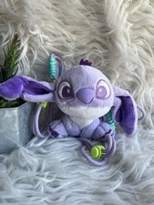 Disney Inspired Purple Lilo  Stitch Plush Doll Back Clip Phone Case Adjustable