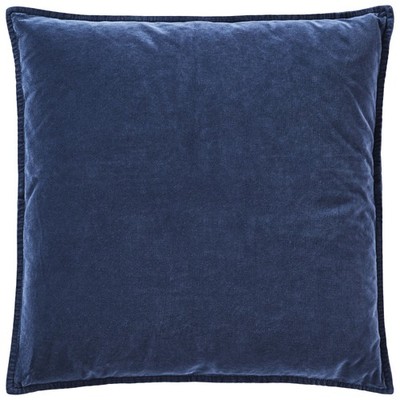Kissenbezug Kissenhülle Samt Velour Indigo Blau 52x52cm Ib Laursen 6230-87