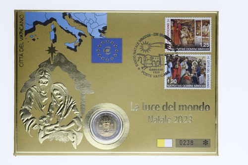 2 Euro + 50 Cent Numisbrief Vatikan - Numisbriefe zur Auswahl Münze + Briefmarke - Bild 59 von 75