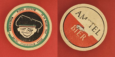 Amstel Vijfde Lustrum 18-26 Maart 1960 Brauerei Bierdeckel Bier