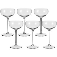 Leonardo Cheers Sekt-Schalen 315Ml 6Er Set Champagnerschale SektgläSer Glas Klar