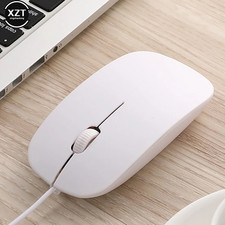 Ultra Thin USB Wired Mouse 1000 DPI Mice for Laptop PC Wired Mouse for Macbook A