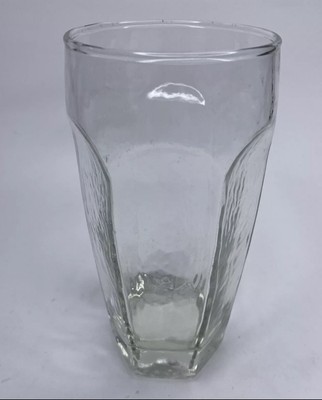 Libbey CHIVALRY Clear Glass 6 Panel -12oz - VTG