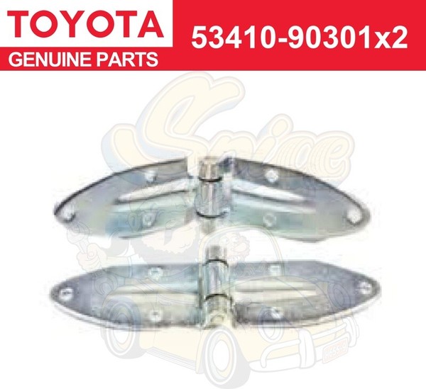 Toyota Original Land Cruiser FJ40 BJ40 69-86 Motorhaubenscharniere Lh &Amp;...-image