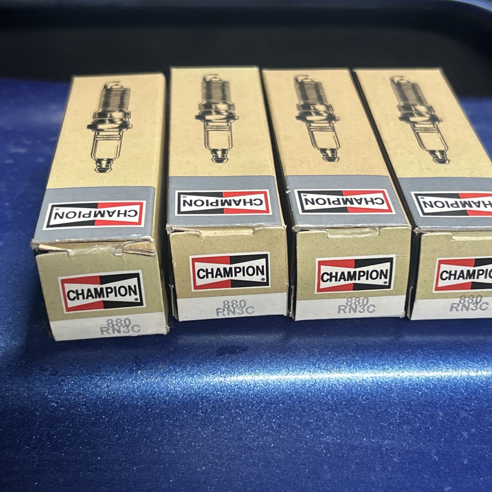 CHAMPION - 880 - Spark Plug - RN3C Set Of Four