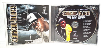 Vintage 2006 Original Crunchy Black On My Own CD Three Six Mafia Hypnotize Minds