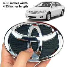 2010-2011 75311-06100 BLACK CHROME FRONT GRILL EMBLEM BUMPER Fits TOYOTA CAMRY