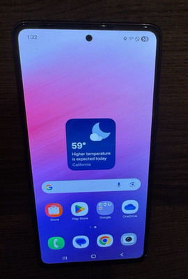 Samsung Galaxy A53 5G SM-A536U1/DS 128GB Black Factory Unlocked Dual SIM MINT