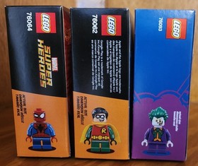 Lego 76062, 76064 And 76093 Super Heroes Mighty Micros Lot MISB
