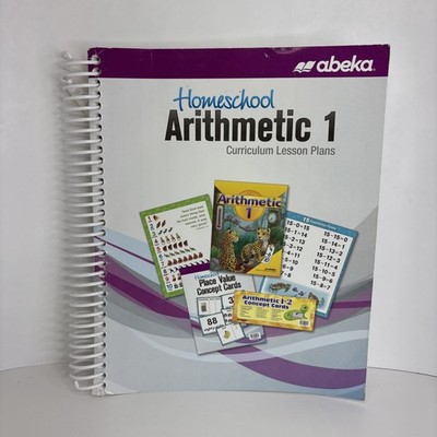 Abeka Arithmetic 1 Lesson Plans- Good