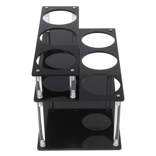 2 Tier Acrylic Syrup Holder for Coffee Condiments and Kitchen Organization - Bild 9 von 36