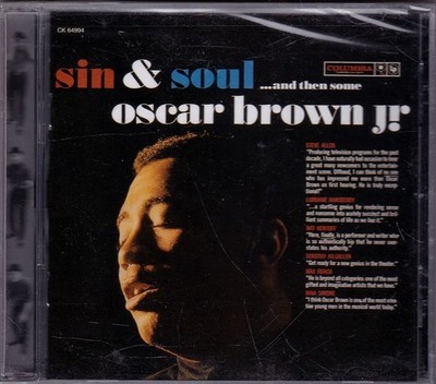 OSCAR BROWN JR. SIN & SOUL...and then some 1996 Remastered CD SEALED