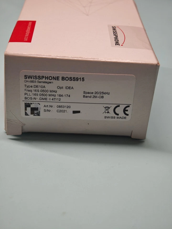 ***NEU*** Swissphone BOSS 915 V IDEA in OVP!!! - Bild 4 von 4