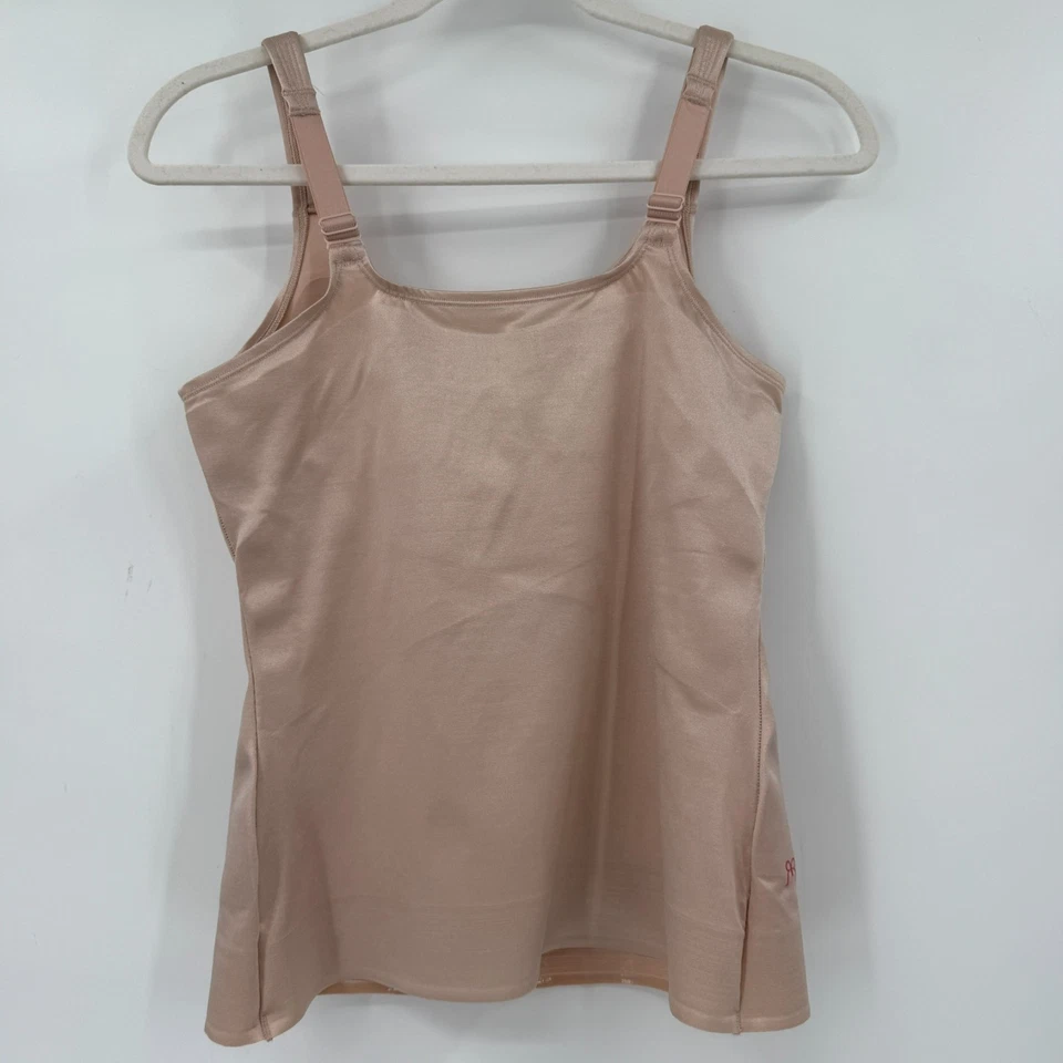 Camiseta sin mangas Ruby Ribbon para mujer talla 38 sujetador incorporado desnudo elevación suavizante Foto 2 de 4