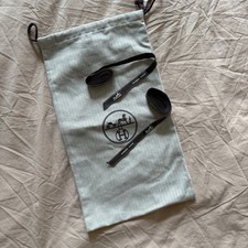 HERMES 100% Authentic Dust Bag With 2 Sets Of Ribbons  9” x 15.5”