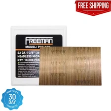 1-3/8 in. 23-Gauge Headless Micro Pins 10,000 Pin Nails per Box