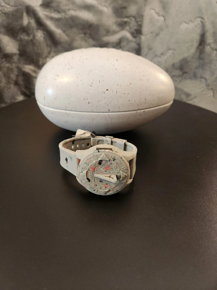 Reloj STAPLE x Fossil Edición Limitada Automático Piedra Arenisca Silicona Foto 2 de 3