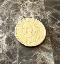 2007 George Washington Presidential Dollar. Uncirculated From US Mint roll.