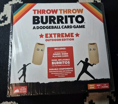 Throw Throw Burrito Extreme Outdoor Edition Spiel Sealed 
