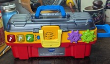 VTech Drill  Learn Toolbox Pro Toy BOX ONLY Educational Music Lights WORKS 