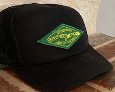 Cap/Hat-(Black with mesh back) Newburgh & South Shore Railroad (NSS) #12875 -NEW