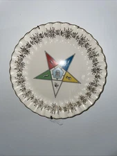 Decorative Vintage Masonic Plate Masons Sanders MFG Co Nashville TN