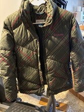 Girls plaid Columbia OmniShield puffer winter jacket/coat. Size 14/16.
