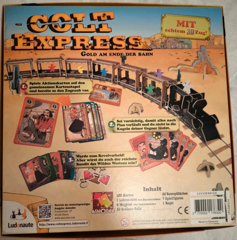Colt Express Ludonaute Spiel des Jahres 2015 - Bild 3 von 4