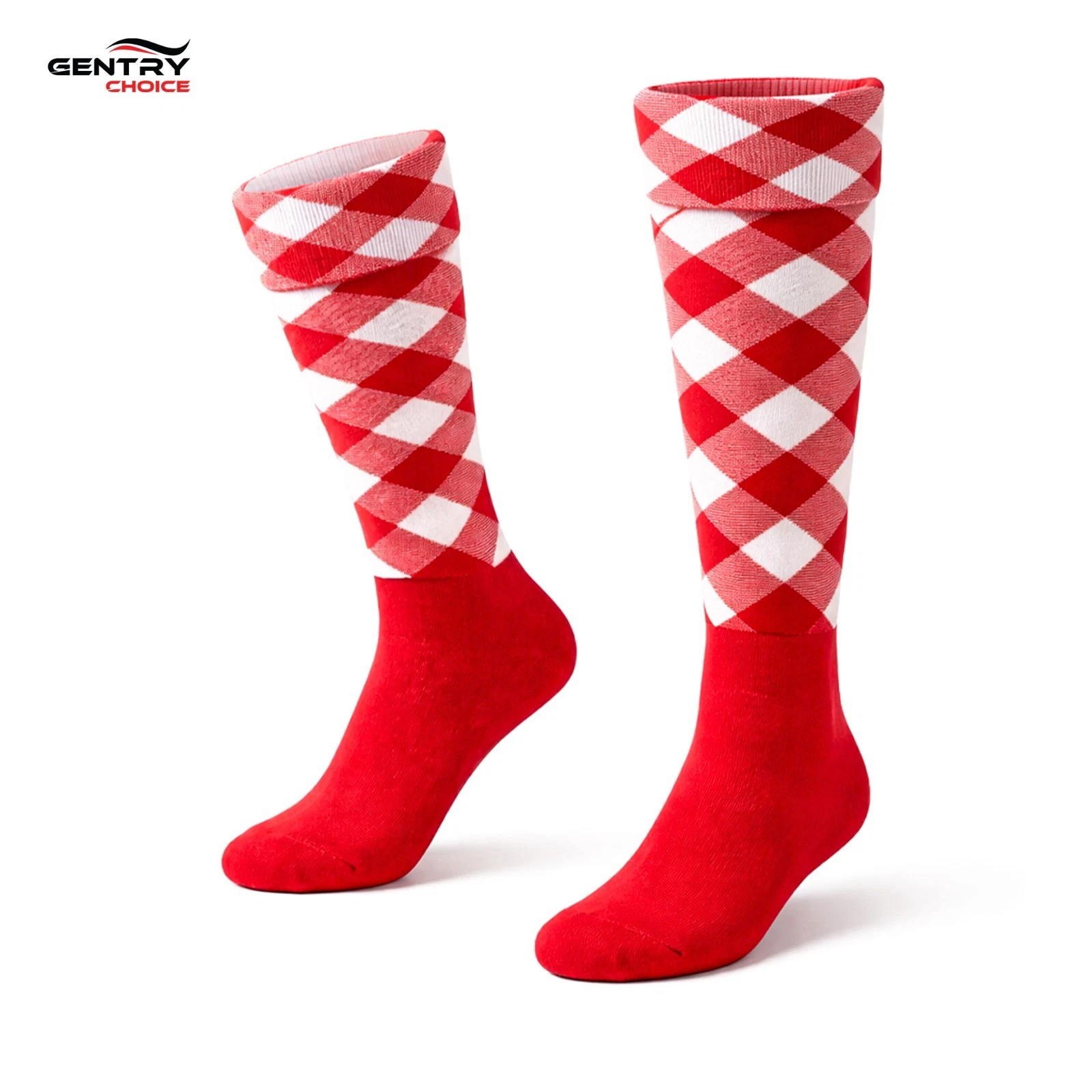 Argyle Hose Red White Checkered Scottish Kilt Socks Highland Dress Piper Hose
Opens in a new window