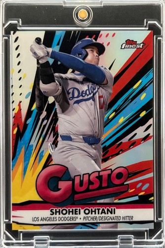 2025 Topps Finest - Gusto Shohei Ohtani #G-11
