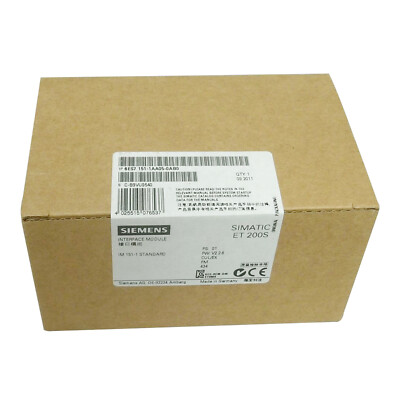 New Siemens 6ES7 151-1AA05-0AB0 PLC IM151-1 Profibus DP Interface Module