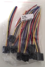 20x Automotive Wiring Interlocking 5 PIN Relay Sockets w/ Leads Harness