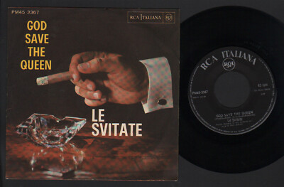 7'' LE SVITATE GOD SAVE THE QUEEN / WER MICH BEGLEITET 1966 MECCIA ORLANDI RCA