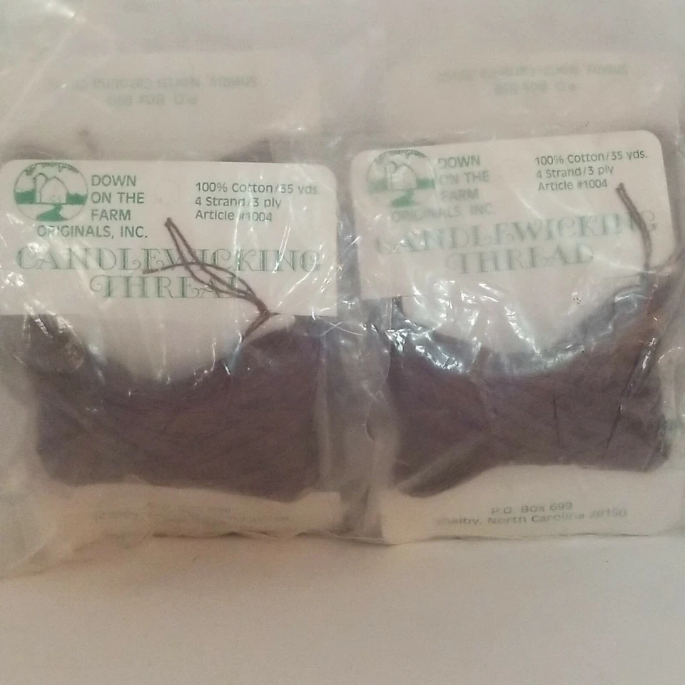 Candlewicking Thread 12 Reams 35yd ea Brown Down on the Farm Yarn 4 Stand/3 Ply - Image 2 of 4