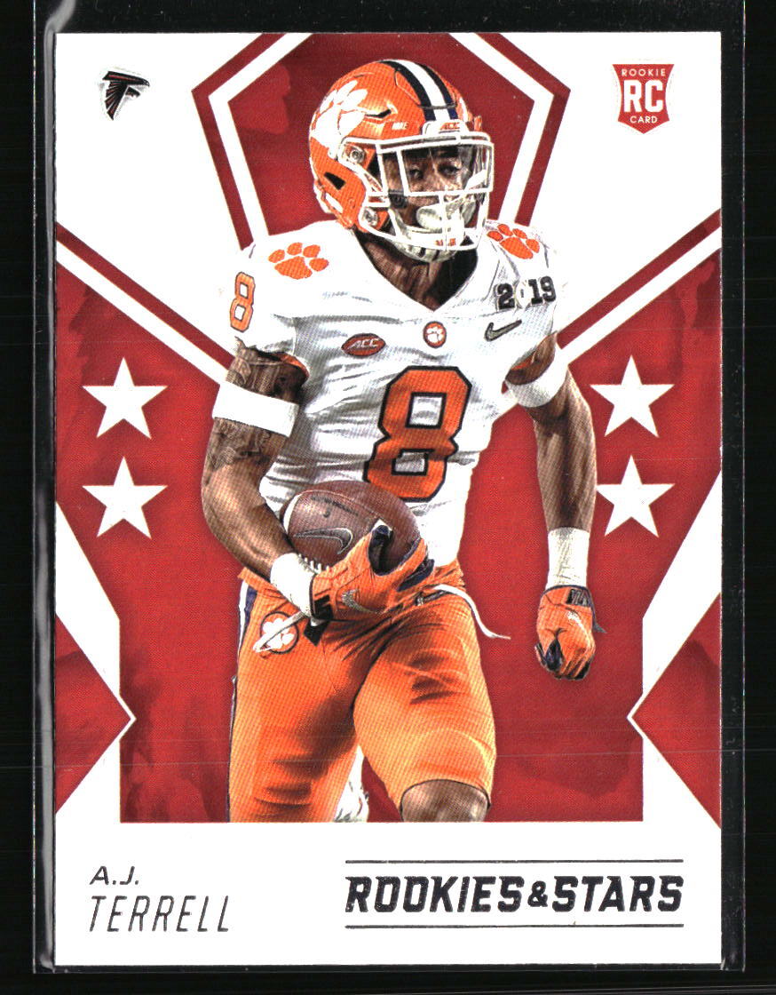 A.J. Terrell 2020 Panini Rookies and Stars RC #184 Football Card