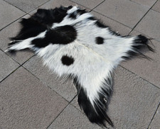 Angora Goat Leather Angora Goatskin Fur Rug Pelt Hide 100% Natural Goat Skin Rug
