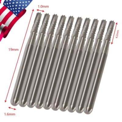 Fraises Dentaires FG-557XL Carbure De Tungstène - Longueur 25mm, Pour Dentisterie, Lot De 5