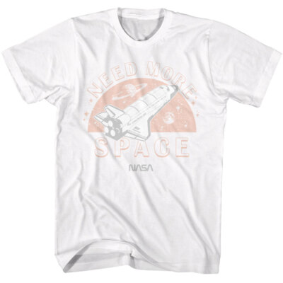 NASA Discovery Space Shuttle Need More Space Men's T Shirt | eBay