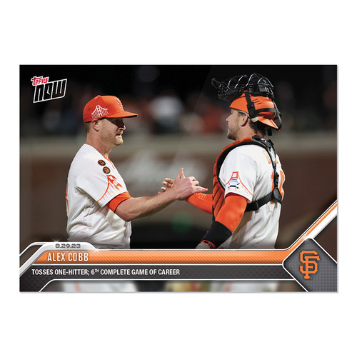 2023 Topps Now 785 Alex Cobb