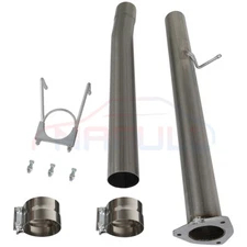 For Dodge Ram 2500 3500 6.7L Cummins 2013-2017 Muffler Pipe Kit 4"