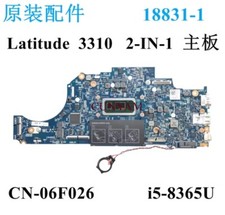 1pc Dell Latitude 3310 2-in-1 Motherboard 6F026 18831-1 i5-8365U