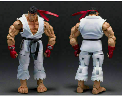 CAPCOM - 超造形態ストリートファイターⅣ9個セット フィギュアケース 箱BOX付き New Capcom Street Fighter IV Ryu Action Figure Toy Box Set