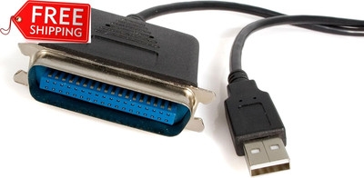 Startech.Com 10 Ft USB to Parallel Printer Adapter - M/M - USB to Ieee 1284 - US