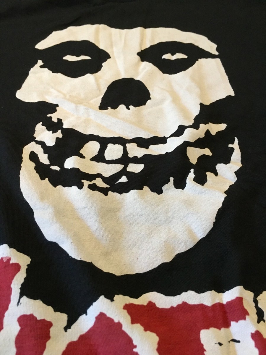 NEW MISFITS T-Shirt Skull Logo M XL Horror Punk XXXTentacion Fiend