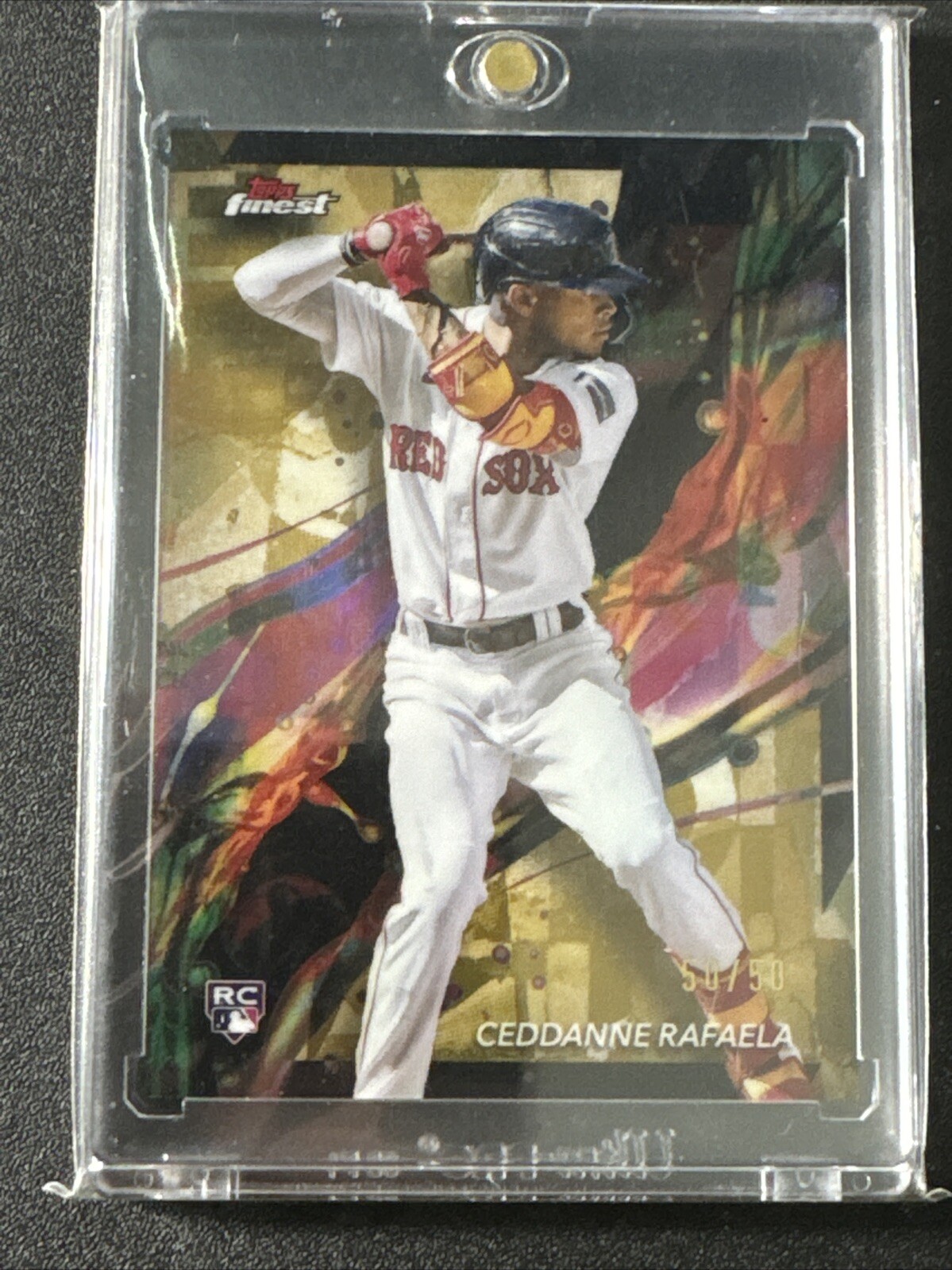 2024 Topps Finest Ceddanne Rafaela Rookies Gold #50/50 RC Red Sox #18