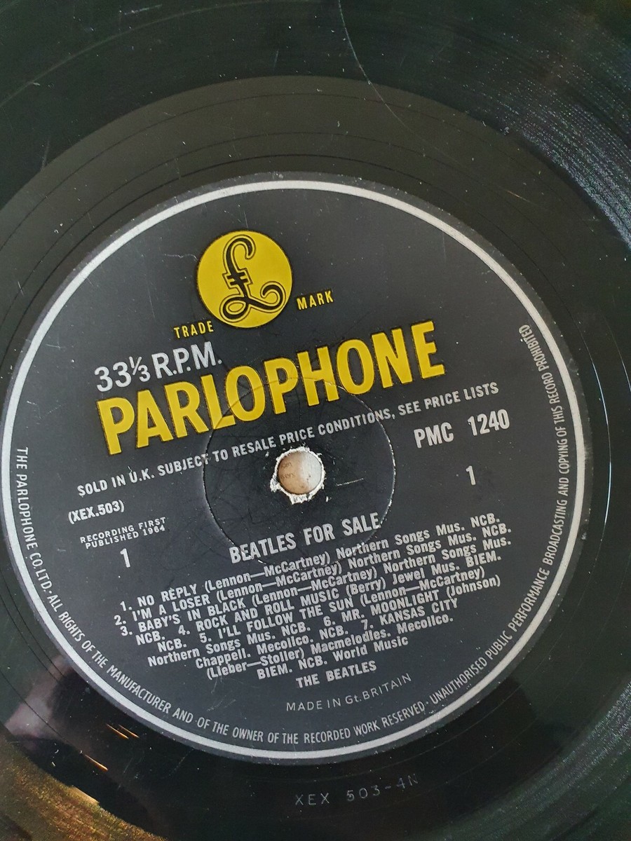 The Beatles For Sale UK(英 GB)盤 LP Mono The Beatles – Beatles For Sale – Vinyl (Gatefold, LP, Album