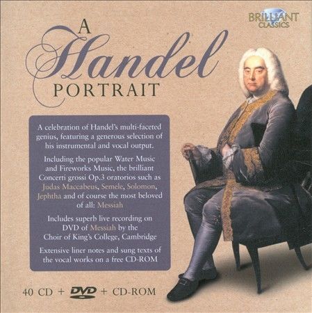 A Handel Portrait CD & DVD (CD, May-2011, 42 Discs